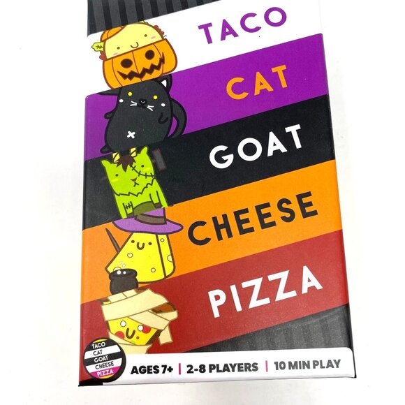 Dolphin Hat Games Taco Cat Goat Cheese Pizza Halloween Card Games Party Fun - Picture 8 of 8